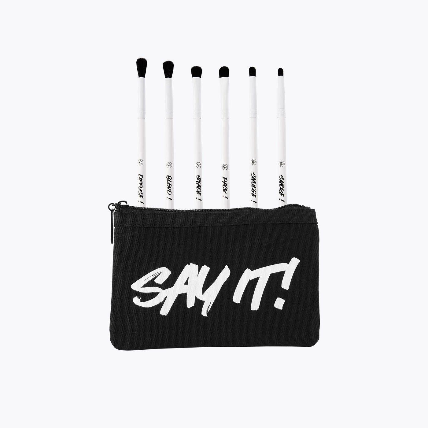 Say It 6 Piece Eye Brush Set With Bag