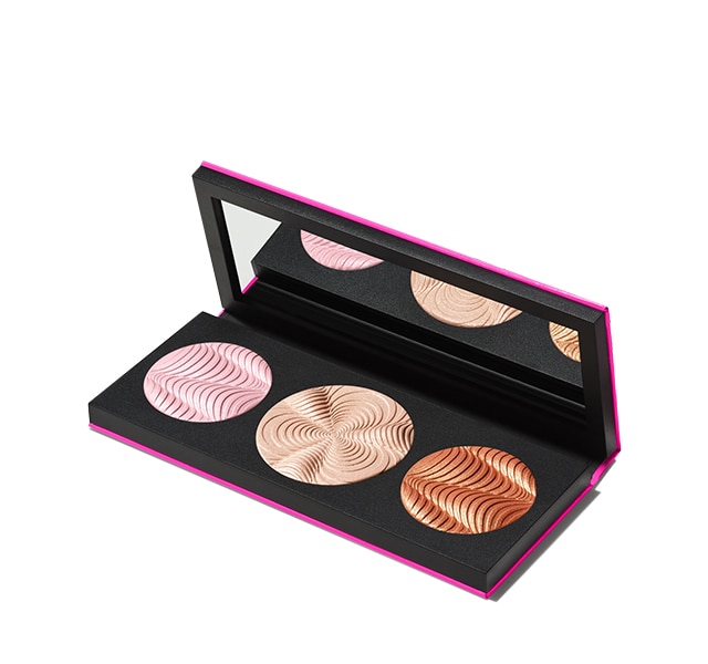 Step Bright Up Extra Dimension Skinfinish Highlighter Palette Light